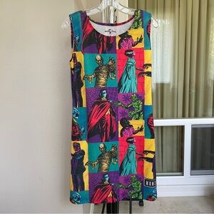 Universal Studios Monsters dress - size XL